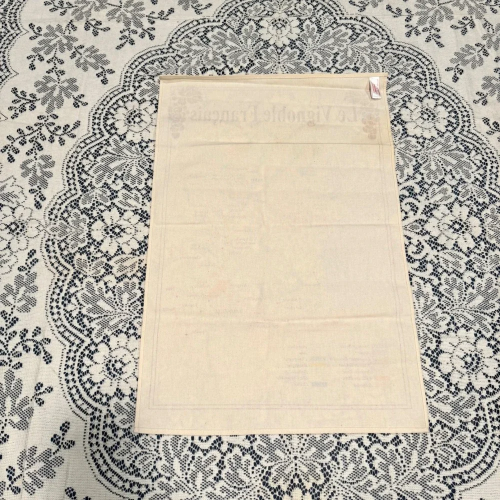 Torchons & Bouchons France Map Tea Towel‎ Disney Epcot World Showcase Souvenir
